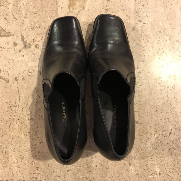 Liz Claiborne Black Heeled Booties size 6.5 - Picture 5 of 6